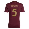 Maillot de Foot AS Roma Ndicka 5 Domicile 2024-25 Maillot de Foot AS Roma Ndicka 5 Domicile 2024-25